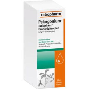 PELARGONIUM-RATIOPHARM Bronchialtropfen