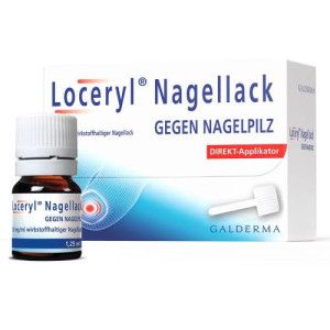 LOCERYL Nagellack gegen Nagelpilz DIREKT-Applikat.