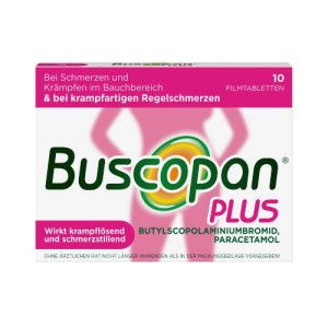 BUSCOPAN plus 10 mg/500 mg Filmtabletten